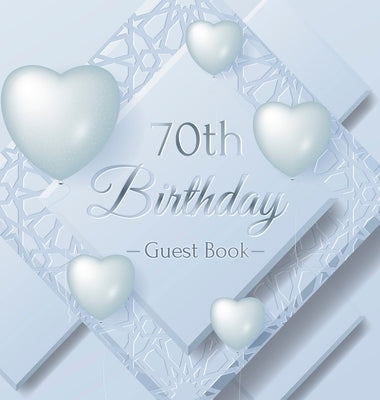 70th Birthday Guest Book: Keepsake Gift for Men and Women Turning 70 - Hardback with Funny Ice Sheet-Frozen Cover Themed Decorations & Supplies, by Lukesun, Luis