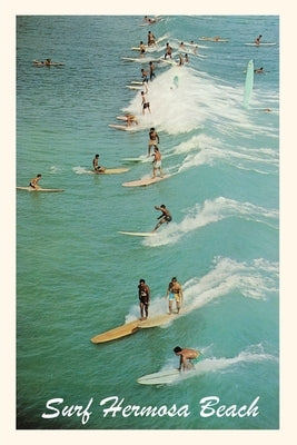 Vintage Journal Surf Hermosa Beach by Found Image Press