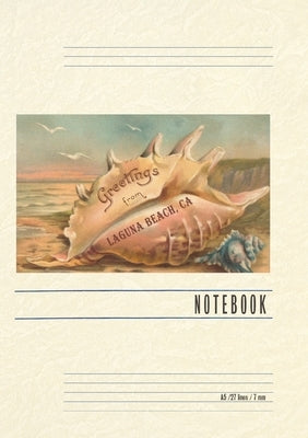 Vintage Lined Notebook Greetings from Laguna Beach by Found Image Press