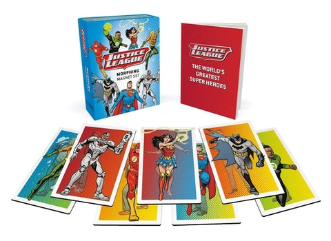 Justice League: Morphing Magnet Set: (Set of 7 Lenticular Magnets) by KortÃ©, Steve