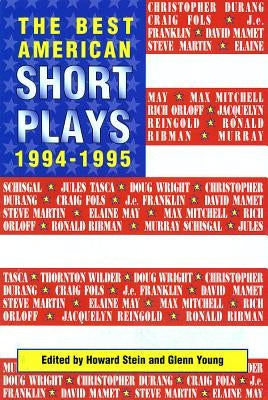 The Best American Short Plays 1994-1995 by Young, Glenn