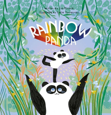 Rainbow Panda by Muchnik, Lisa