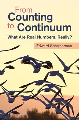 From Counting to Continuum: What Are Real Numbers, Really? by Scheinerman, Edward