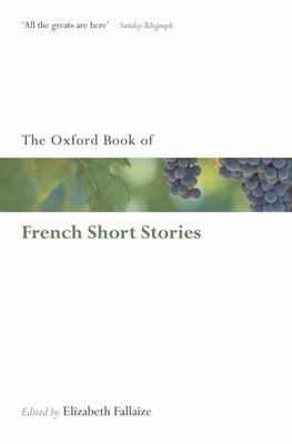 Oxf Book French Shor Stor Reiss Obpv08 P by Fallaize