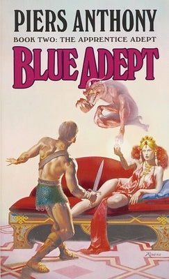 Blue Adept by Anthony, Piers