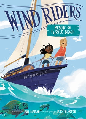 Wind Riders #1: Rescue on Turtle Beach by Marlin, Jen