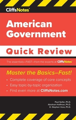 CliffsNotes American Government: Quick Review by Soifer, Paul