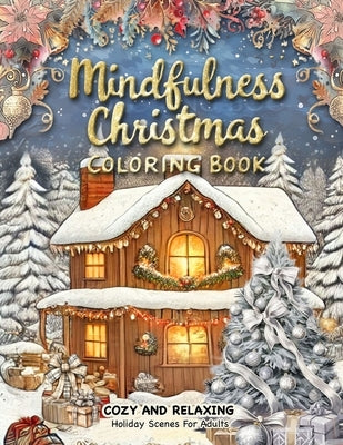 Mindfulness Christmas Coloring Book: A Christmas Adult Coloring Book for Relaxation Featuring Decorations, Winter Wonderland Settings, and Stress Reli by Winters, Beatrice