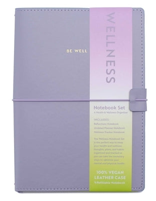 Wellness Notebook Set: A Health & Wellness Organizer (Refillable Notebook) by Insight Editions