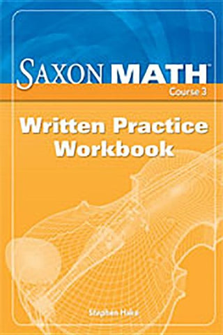 Written Practice Workbook by Saxpub