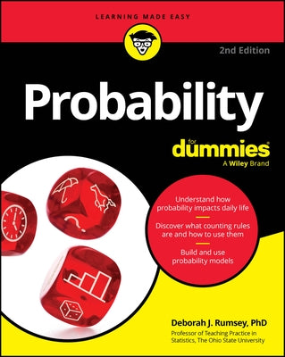 Probability for Dummies by Rumsey, Deborah J.