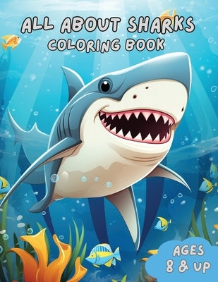 All About Sharks Coloring Book by Carney, Brad