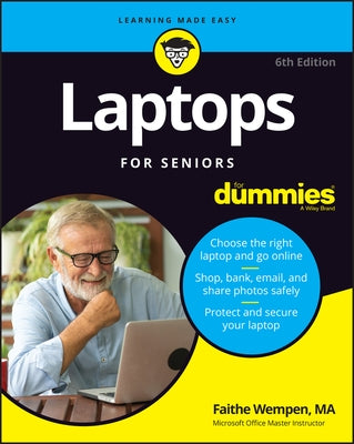 Laptops for Seniors for Dummies by Wempen, Faithe