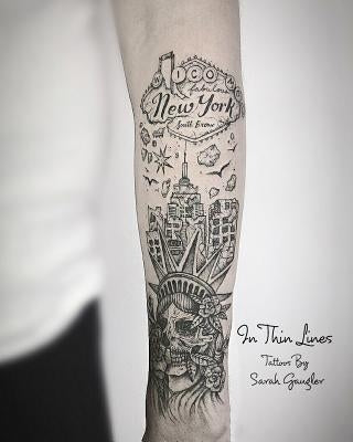 In Thin Lines: Fine Line Tattoo Works of Sarah Gaugler by Gaugler, Sarah