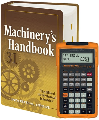 Machinery's Handbook & Calc Pro 2 Combo: Large Print by Oberg, Erik