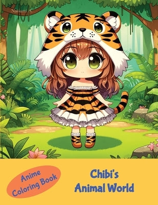 Anime Coloring Book: Chibi's Animal World: Chibi's Animal World by A, Natsumi