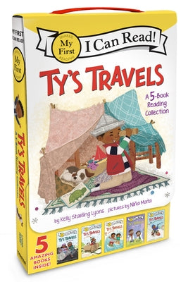 Ty's Travels: A 5-Book Reading Collection: Zip, Zoom!, All Aboard!, Beach Day!, Lab Magic, Winter Wonderland by Lyons, Kelly Starling