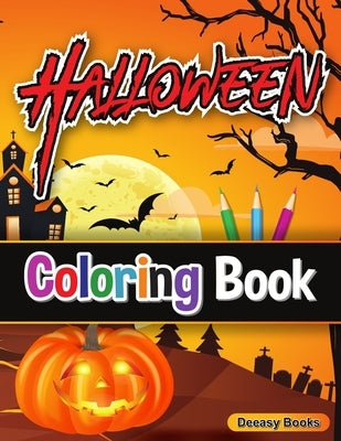 Halloween Coloring Book by Books, Deeasy