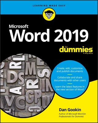 Word 2019 for Dummies by Gookin, Dan