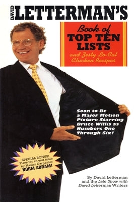 David Letterman's Book of Top Ten Lists: and Zesty Lo-Cal Chicken Recipes by Letterman, David