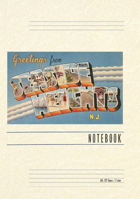 Vintage Lined Notebook Greetings from Seaside Heights, New Jersey by Found Image Press