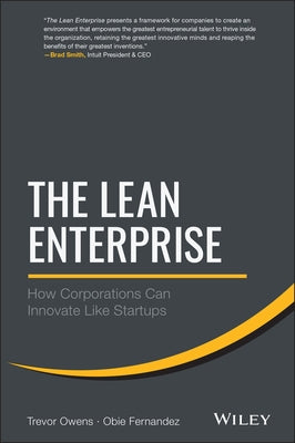 The Lean Enterprise by Owens, Trevor