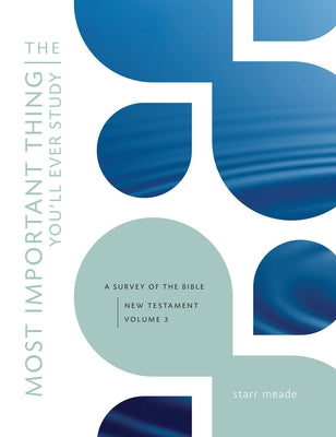 The Most Important Thing You'll Ever Study: A Survey of the Bible: New Testament, Vol. 3 by Meade, Starr