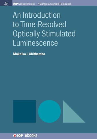 An Introduction to Time-Resolved Optically Stimulated Luminescence by Chithambo, Makaiko L.