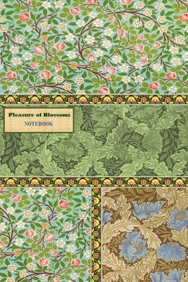 Pleasure of Blossoms NOTEBOOK [ruled Notebook/Journal/Diary to write in, 60 sheets, Medium Size (A5) 6x9 inches] by Viola, Iris a.