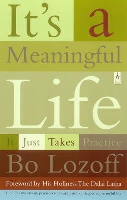 It's a Meaningful Life: It Just Takes Practice by Lozoff, Bo