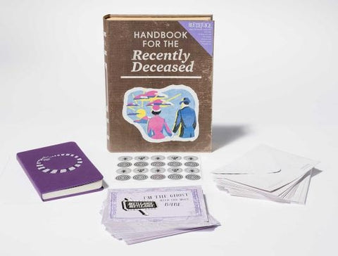 Beetlejuice: Handbook for the Recently Deceased Deluxe Note Card Set (with Keepsake Book Box) by Insight Editions