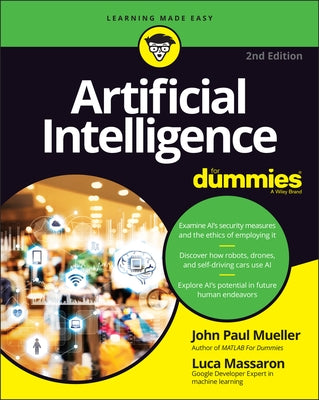 Artificial Intelligence for Dummies by Mueller, John Paul