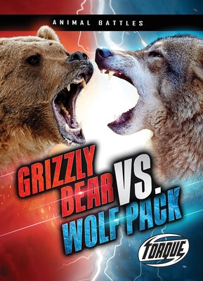 Grizzly Bear vs. Wolf Pack by Sommer, Nathan