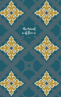 Undated Planner - Diary - Journal - Rumi - Teal Tiles by Ismail, Reyhana