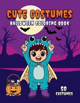 Cute Costumes: Halloween Coloring Book by Imaginetales