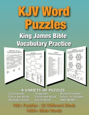 KJV Word Puzzles: King James Bible Vocabulary Practice by Publishing, Good And Right