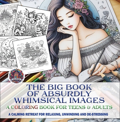 The Big Book of Absurdly Whimsical Images: A Coloring Book for Teens & Adults by Bianchi, Sam