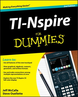 TI-Nspire for Dummies by McCalla, Jeff