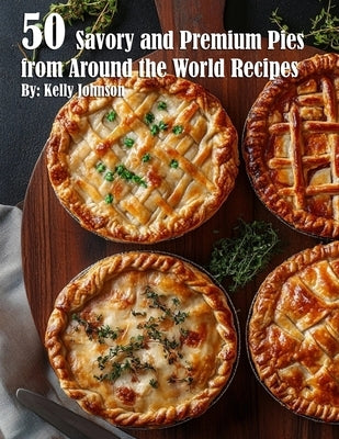 50 Savory Premium Pies from Around the World Recipes by Johnson, Kelly