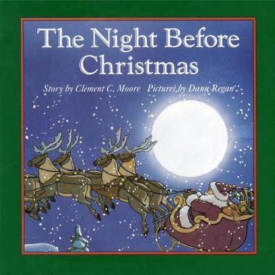 The Night Before Christmas Board Book: A Christmas Holiday Book for Kids by Moore, Clement C.