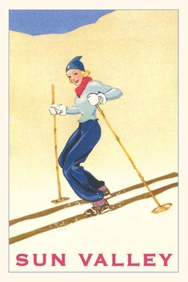 Vintage Journal Skiing in Sun Valley, Idaho by Found Image Press