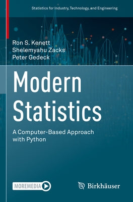 Modern Statistics: A Computer-Based Approach with Python by Kenett, Ron S.