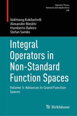 Integral Operators in Non-Standard Function Spaces: Volume 3: Advances in Grand Function Spaces by Kokilashvili, Vakhtang